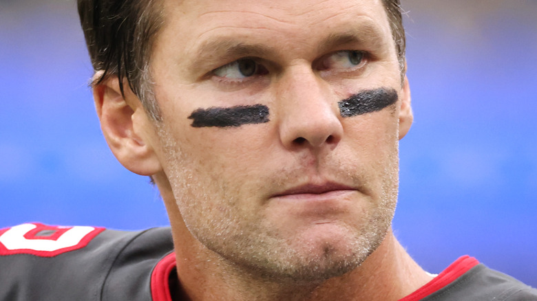 Tom Brady game face