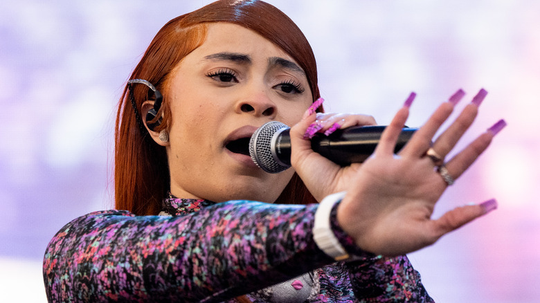 Ice Spice performing in 2023