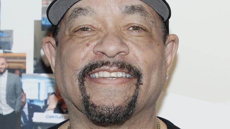 Ice-T smiling with hat 