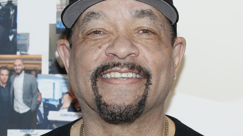 Ice-T stern look