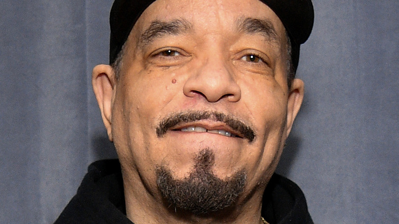 Ice-T biting lip