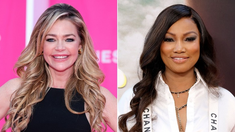 Denise Richards; Garcelle Beauvais smiling
