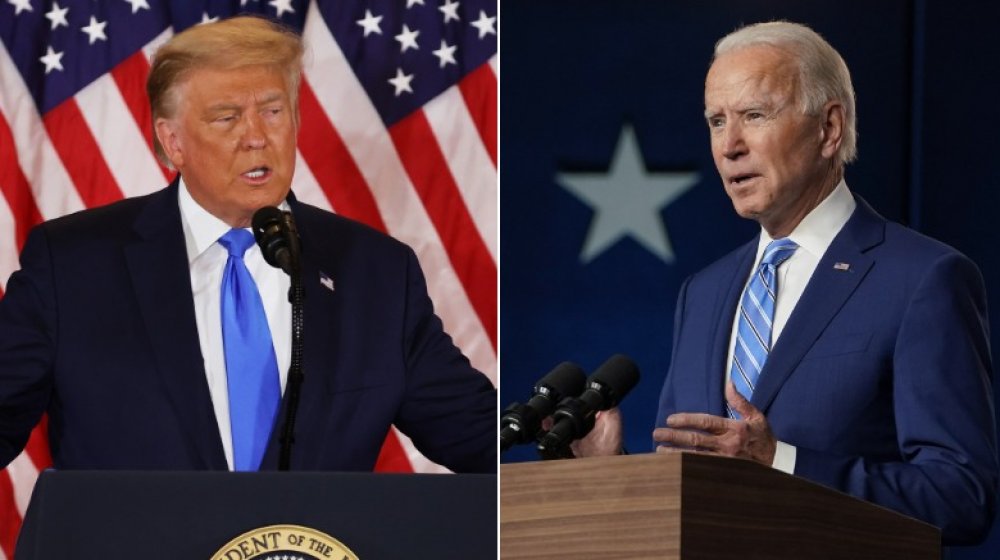 Donald Trump and Joe Biden