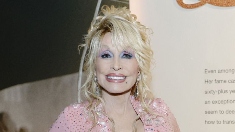 Dolly Parton attending the opening of Country Music Hall of Fame® and Museum's new exhibit 'Dolly Parton: Journey of a Seeker' at Country Music Hall of Fame and Museum