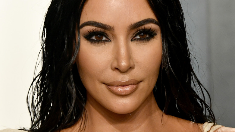 Kim Kardashian, 2020 photo, smiling 