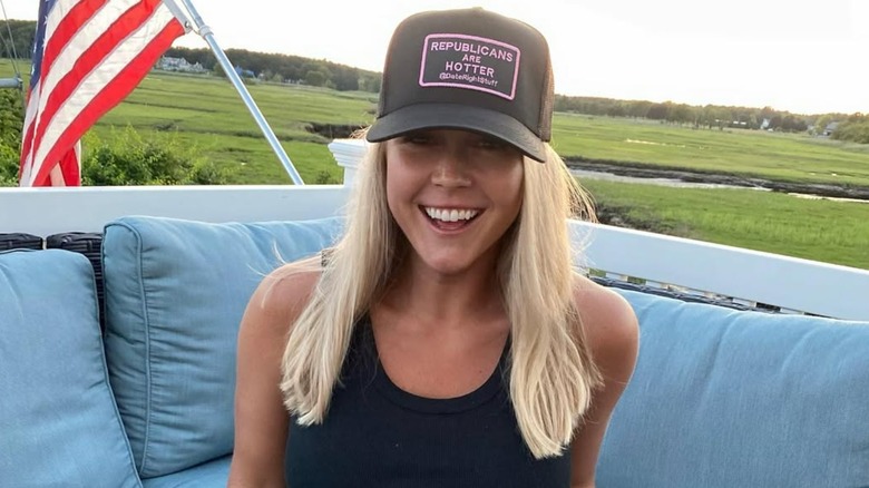 Karoline Leavitt wearing 