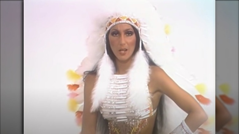 Cher in music video