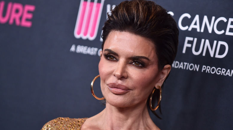 Lisa Rinna smiling on red carpet in 2023
