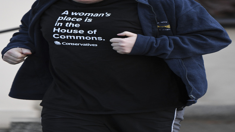 Boris Johnson jogging