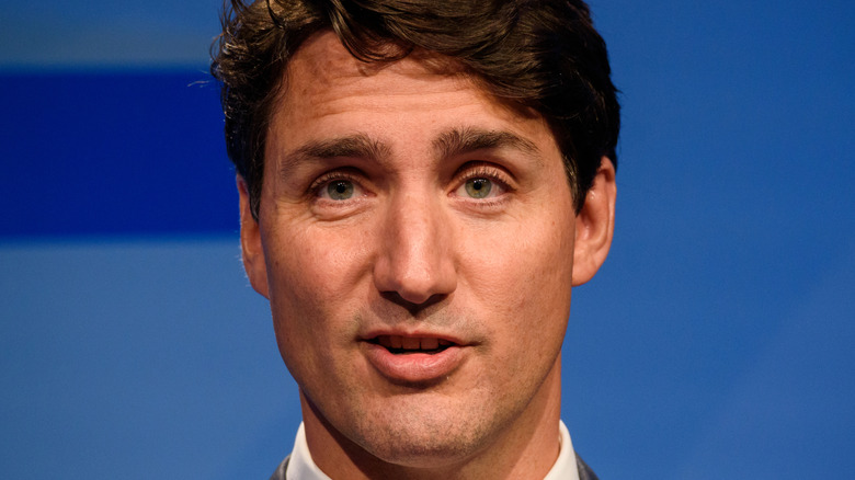 Justin Trudeau smiling
