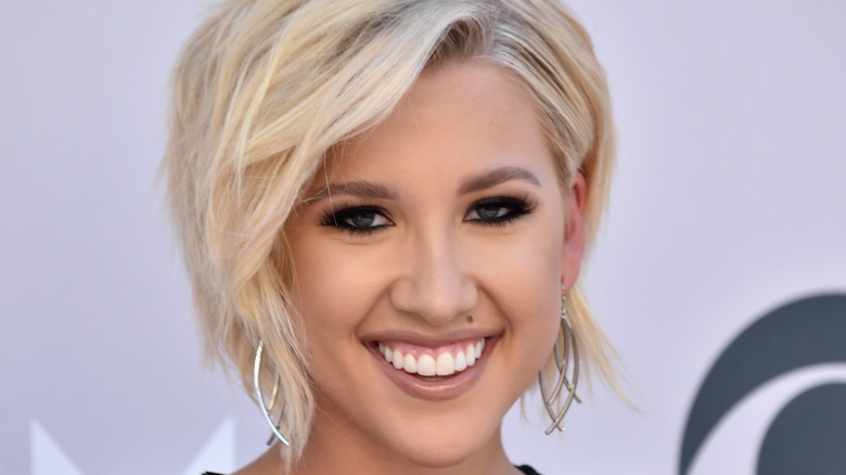 Savannah Chrisley with blonde bob