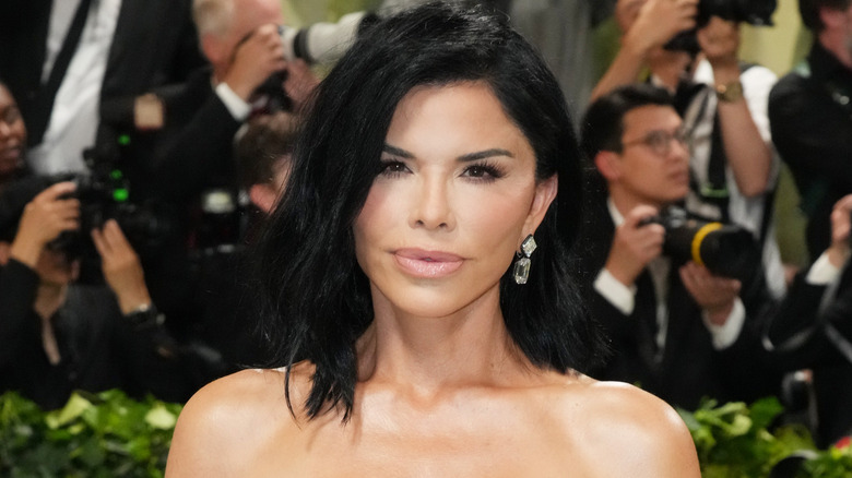 Lauren Sánchez with side part