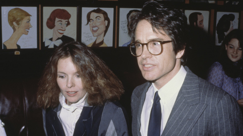 Warren Beatty and Diane Keaton attend the 1982 New York Film Critics Circle Awards