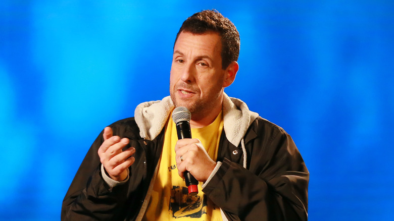 Adam Sandler speaking