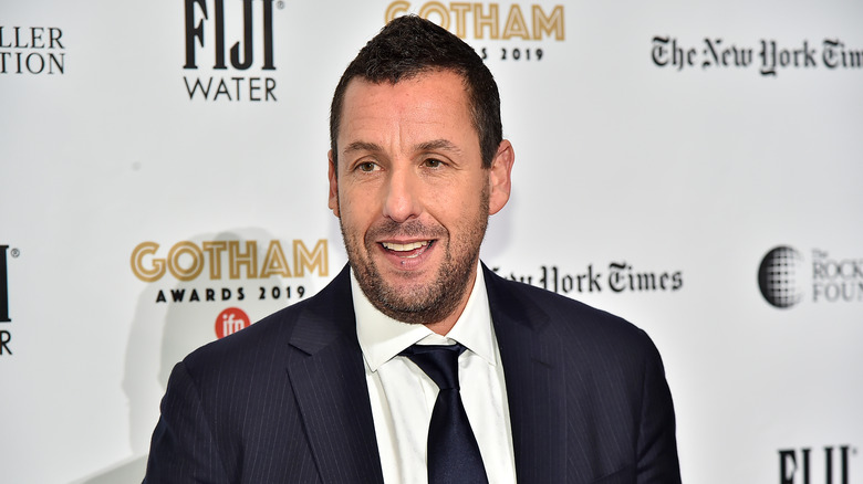 Adam Sandler smiling