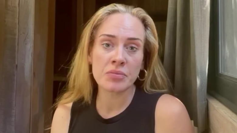 Adele speaking