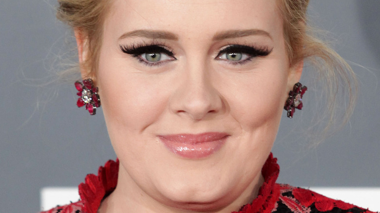 Adele on the red carpet