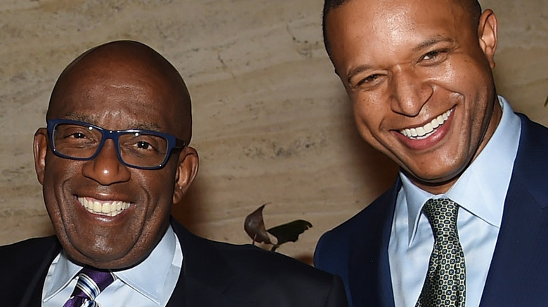 Al Roker and Craig Melvin smiling