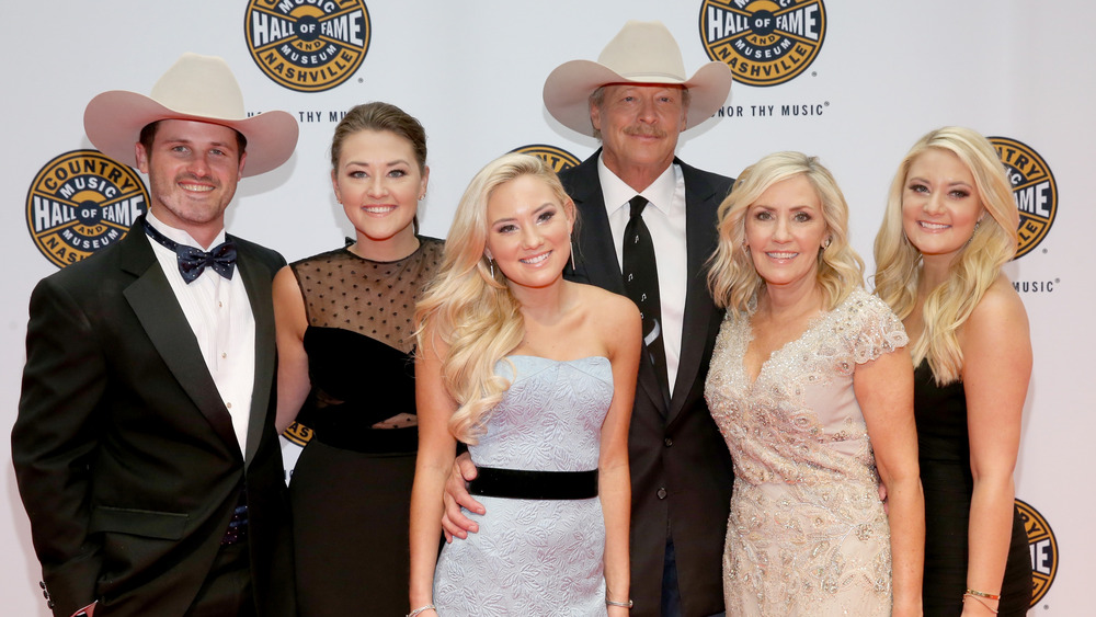 Alan Jackson and Denise Jackson family Hall of fame