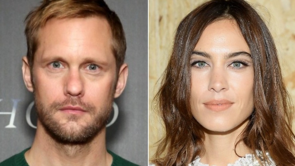 Alexander Skarsgard and Alexa Chung