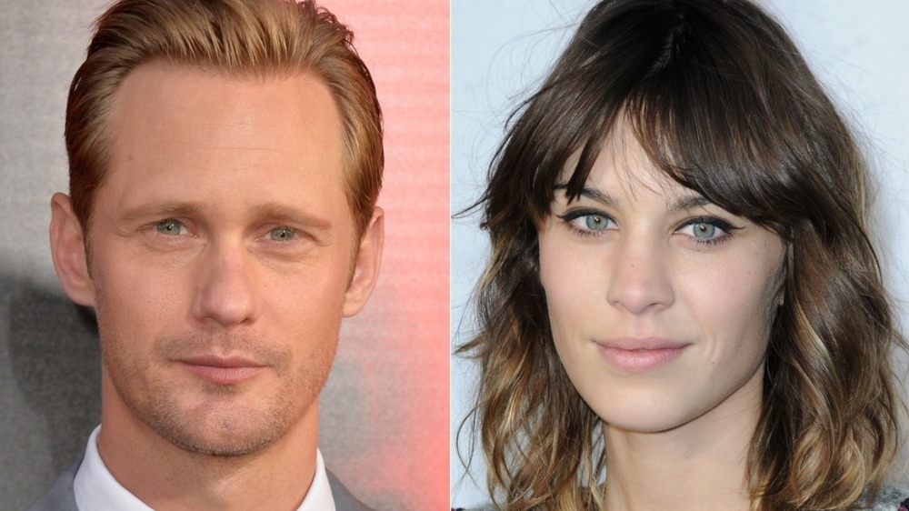 Alexander Skarsgard and Alexa Chung