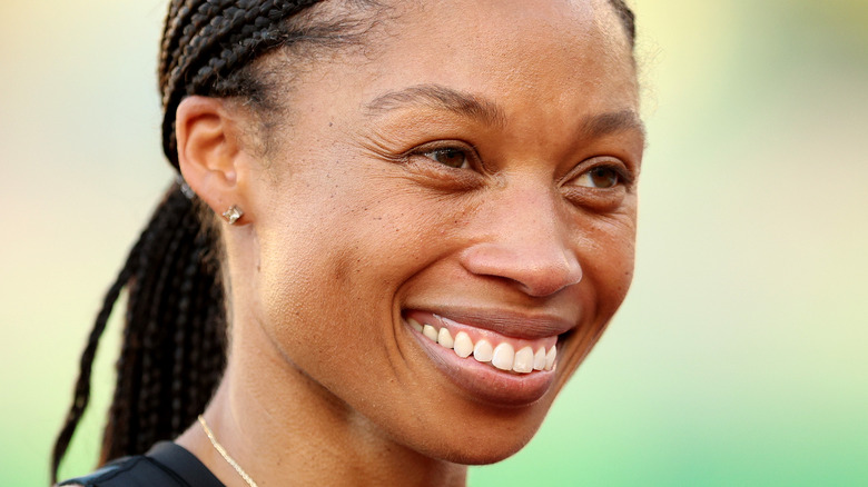 Allyson Felix at Olympic trials