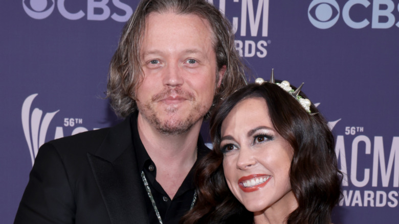 Jason Isbell and Amanda Shires, red carpet