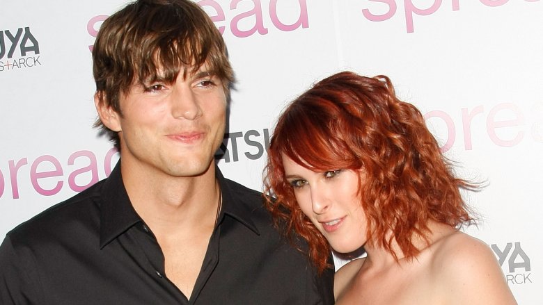 Ashton Kutcher and Rumer Willis