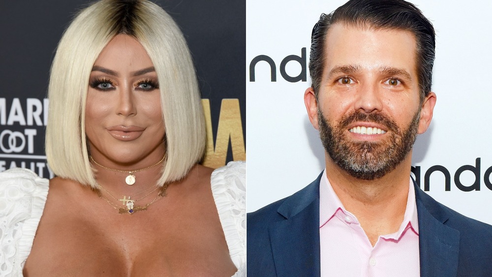 Aubrey O'Day and Donald Trump Jr.