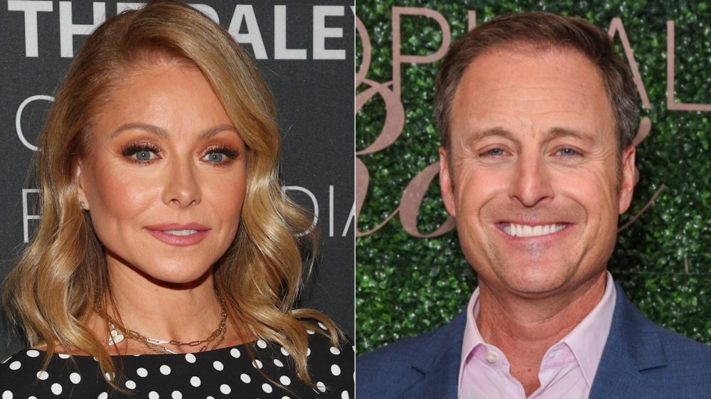 Kelly Ripa and Chris Harrison