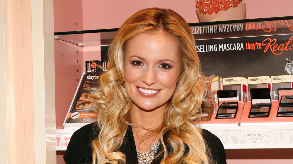 Emily Maynard at a beauty event