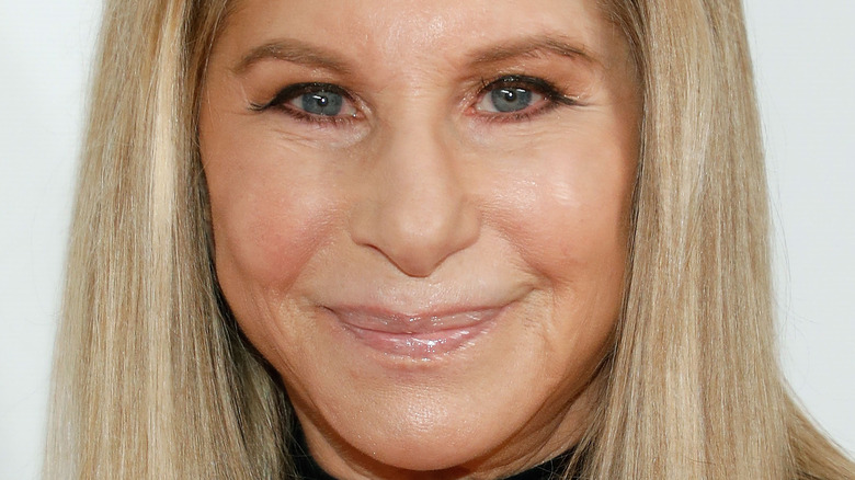 Barbra Streisand smiling