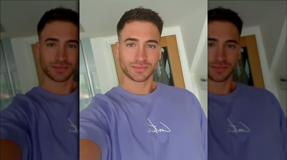 Below Deck star James Hough posing for a selfie on Instagram