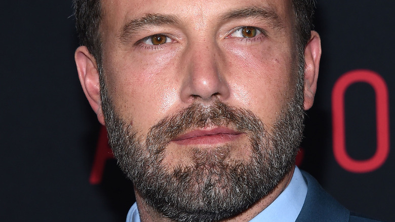 Ben Affleck with a neutral expression