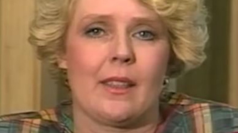 Betty Broderick looking at camera during Oprah interview