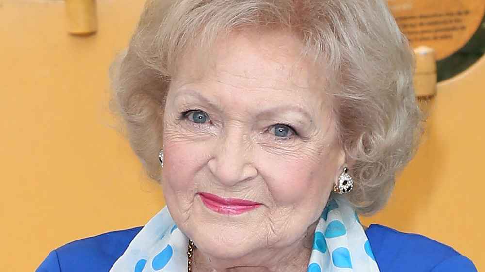 Betty White smiling