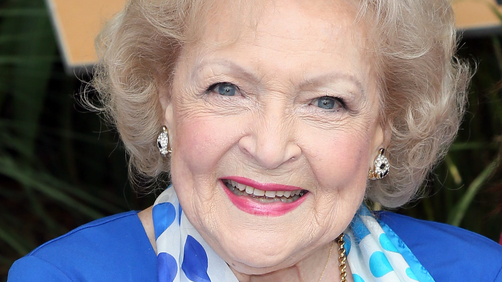 Betty White smiling