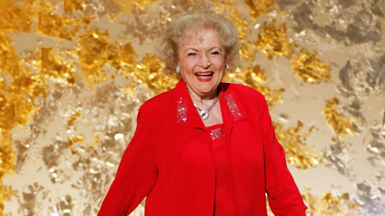 Betty White smiling