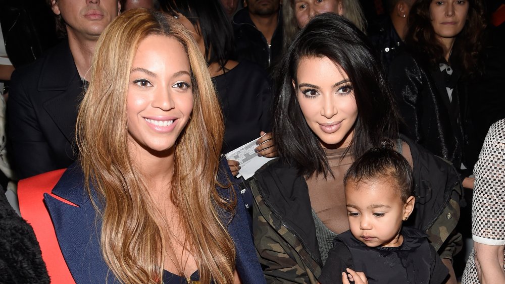 Beyonce and Kim Kardashian-West