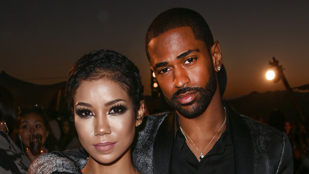 Big Sean and Jhene Aiko at an event