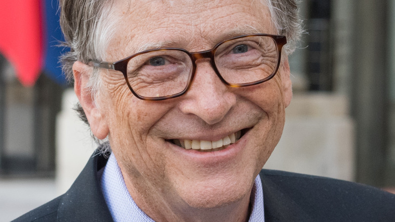 Bill Gates posing for a picture