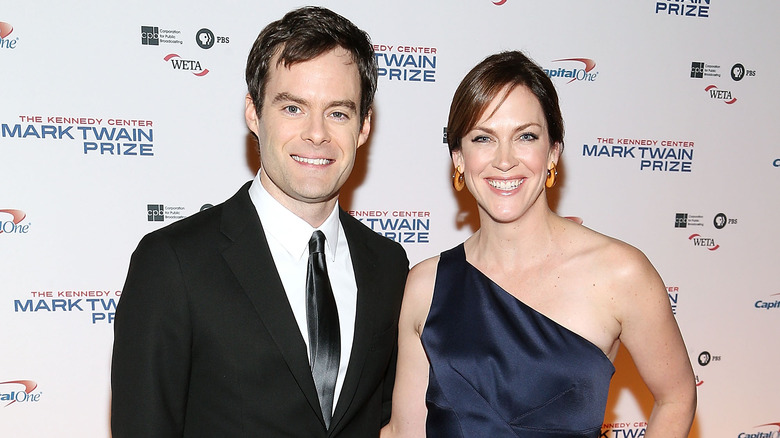 Bill Hader and Maggie Carey