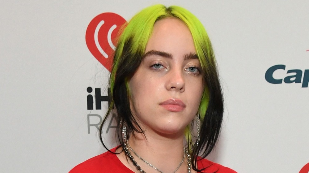 Billie Eilish posing 