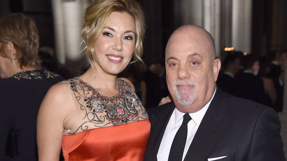 Alexis Roderick and Billy Joel smiling together