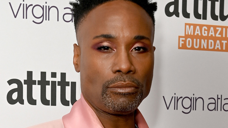 Billy Porter pink suit