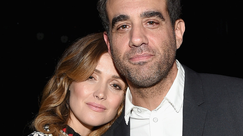 Rose Byrne and Bobby Cannavale smiling