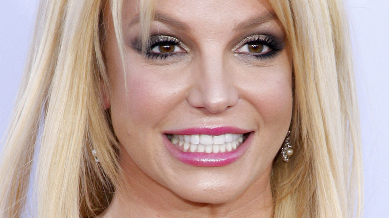 Britney Spears smiling