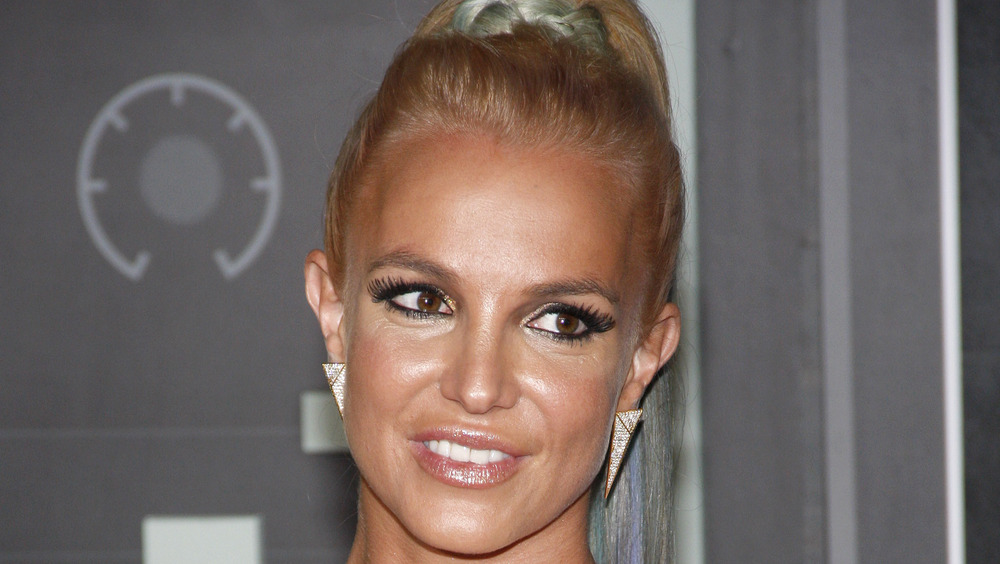 Britney Spears full makeup