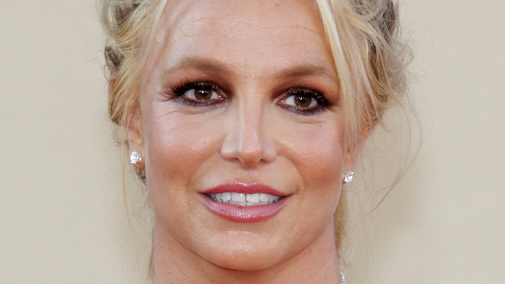 Britney Spears diamond studs