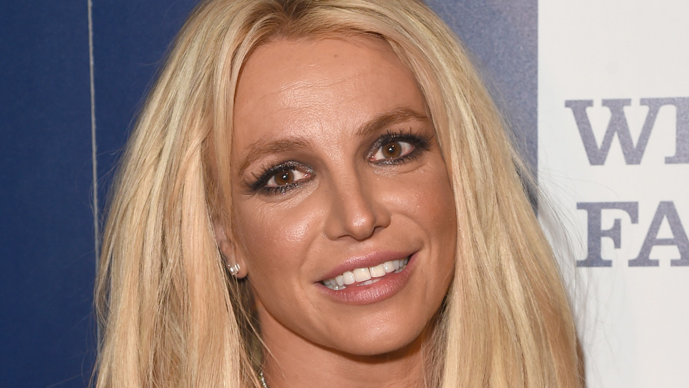 Britney Spears smiling 